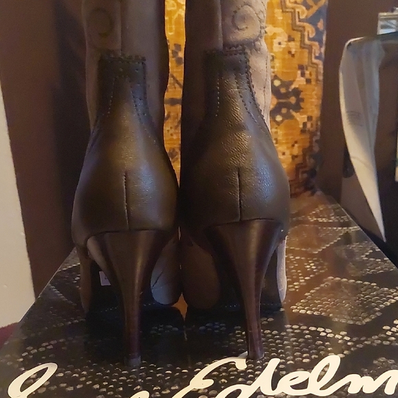 Sam Edelman Beige Floral Heels - Picture 3 of 8